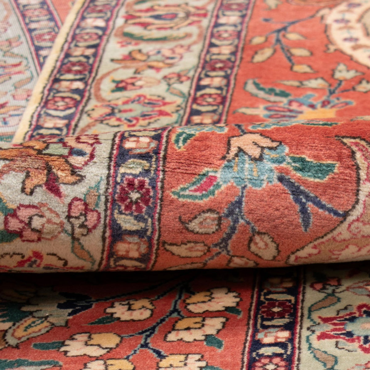 Dywan perski - Tabriz - Królewski - 486 x 350 cm - beżowy