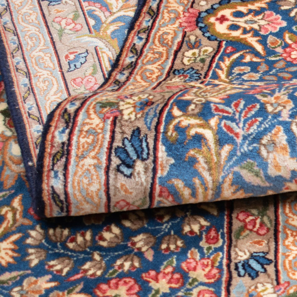 Dywan perski - Royal - 500 x 355 cm - ciemnoniebieski