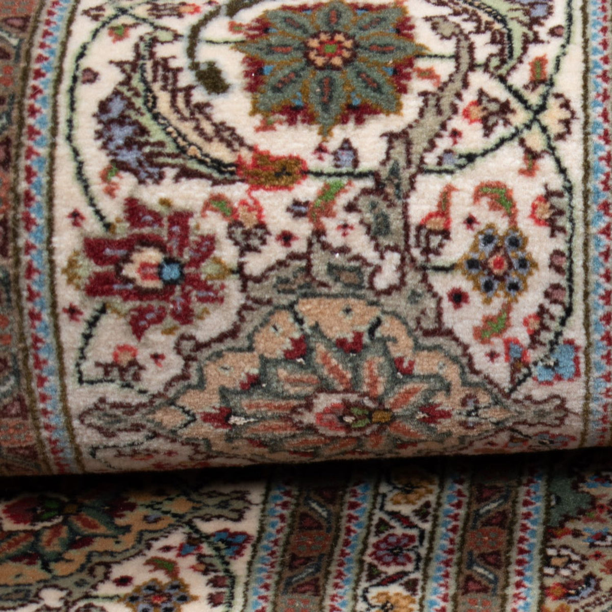 Dywan perski - Tabriz - Królewski - 600 x 200 cm - czerwony