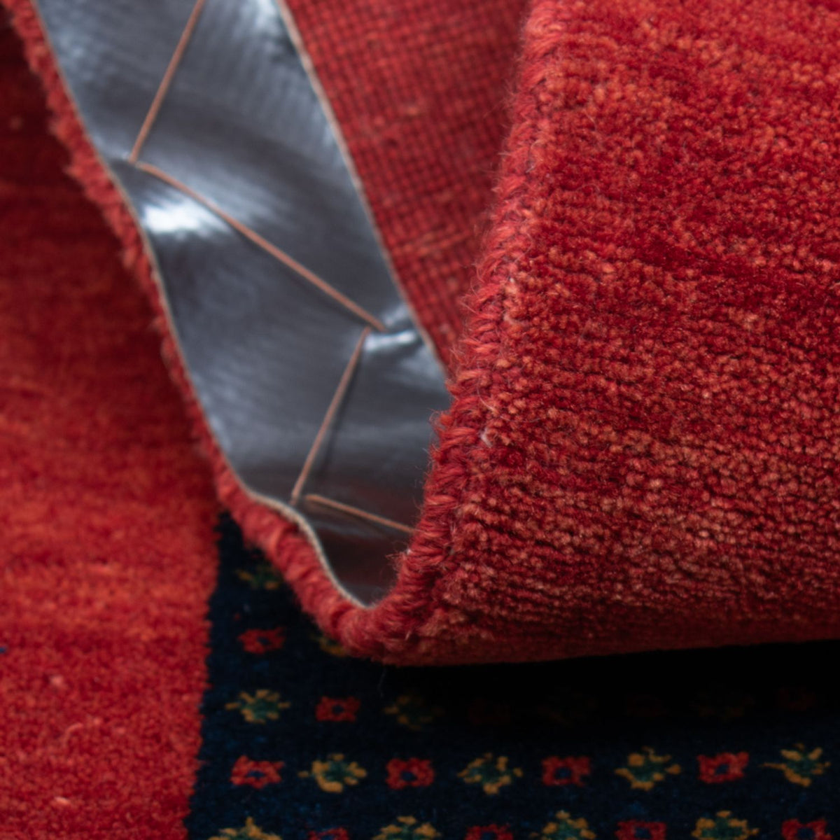 Dywan Gabbeh - Loribaft Perski - 136 x 82 cm - czerwony