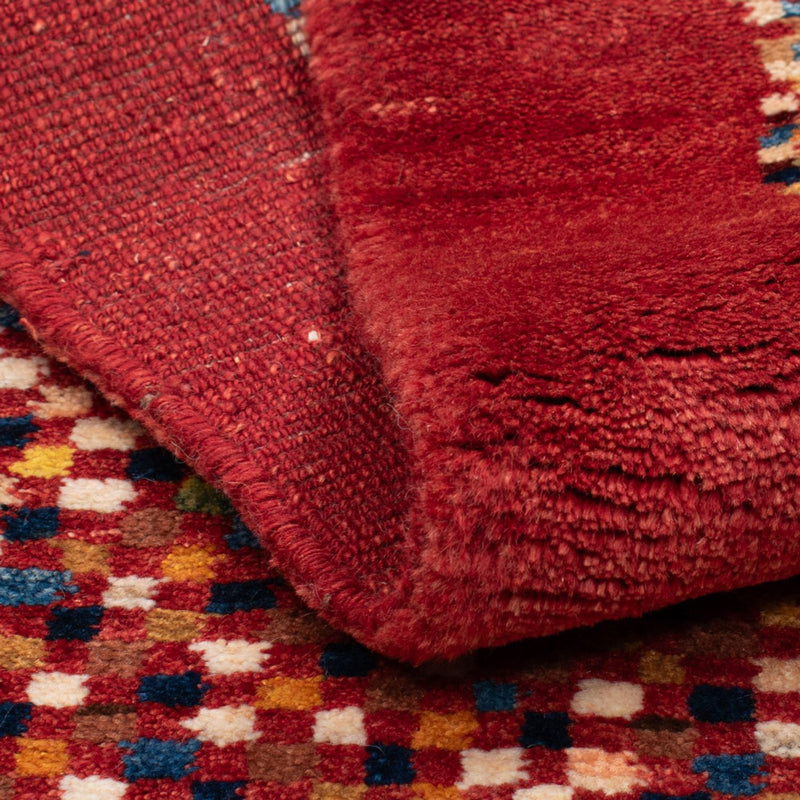 Dywan Gabbeh - Loribaft Perski - 135 x 72 cm - wielokolorowy