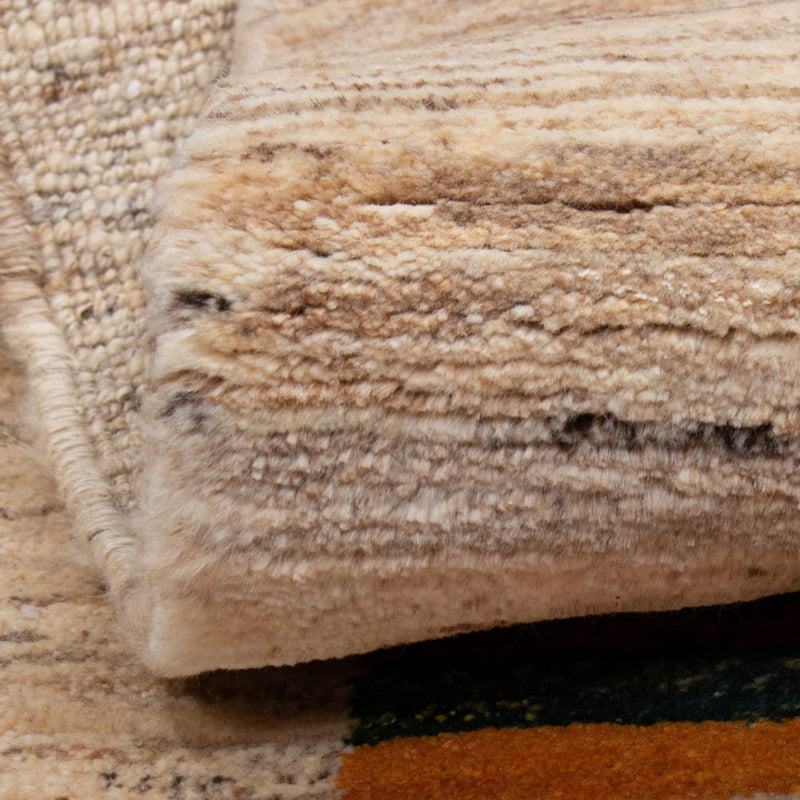 Dywan Gabbeh - Loribaft Perski - 137 x 74 cm - wielokolorowy