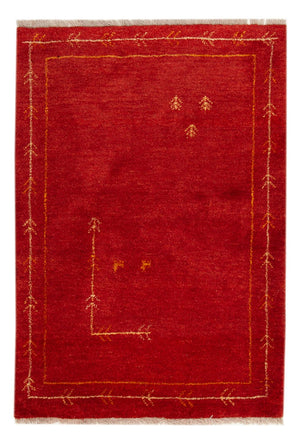 Dywan Gabbeh - Loribaft Perski - 126 x 85 cm - czerwony