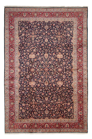 Dywan perski - Klasyczny - 503 x 342 cm - ciemnoniebieski