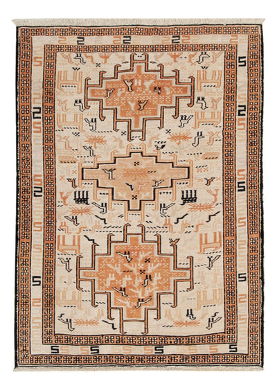 Jedwabny kilim Dywan 71x100cm