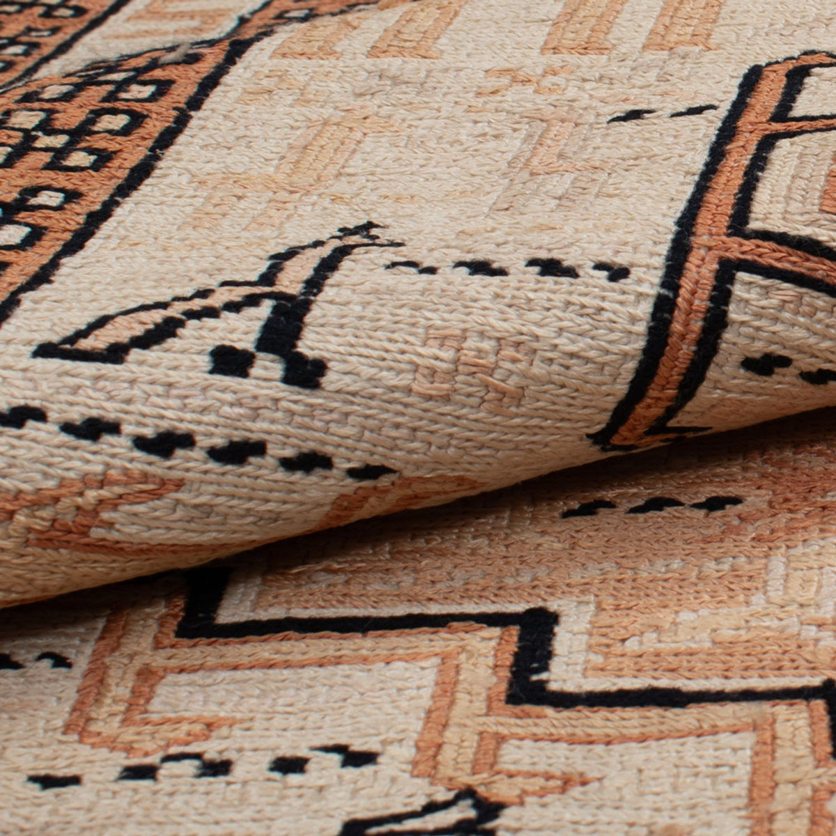 Dywan Kelim - Orientalny - 100 x 71 cm - beżowy