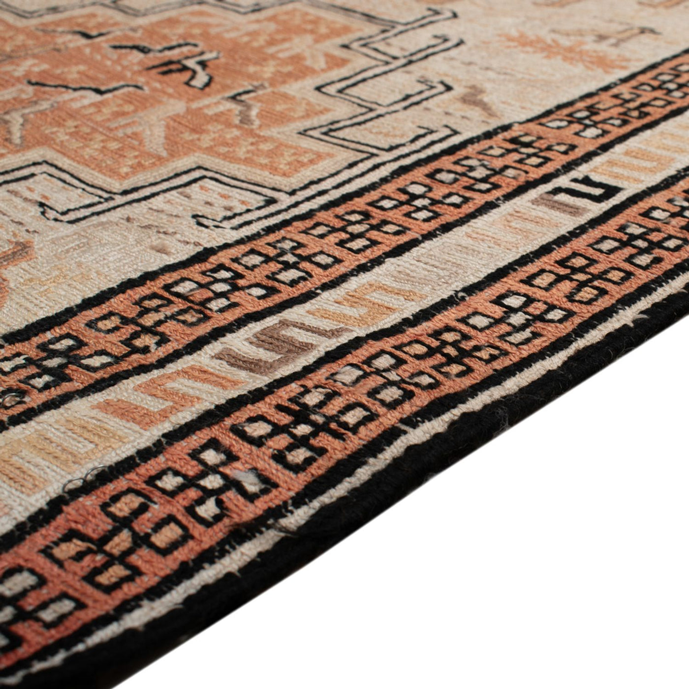 Jedwabny kilim Dywan 107x63cm