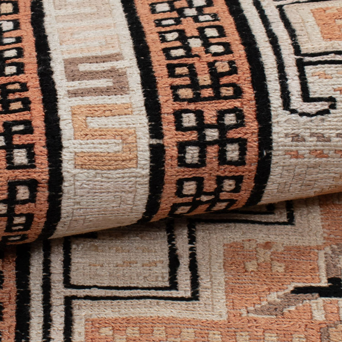 Dywan Kelim - Orientalny - 107 x 63 cm - beżowy