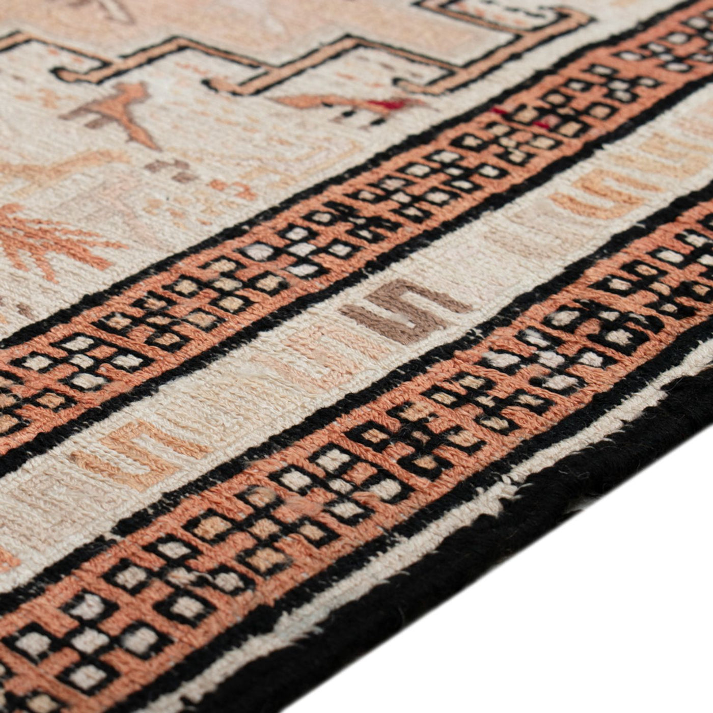Jedwabny kilim Dywan 103x62cm