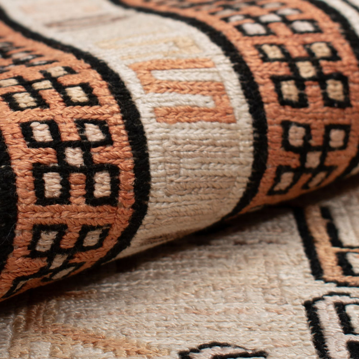 Dywan Kelim - Orientalny - 103 x 62 cm - beżowy