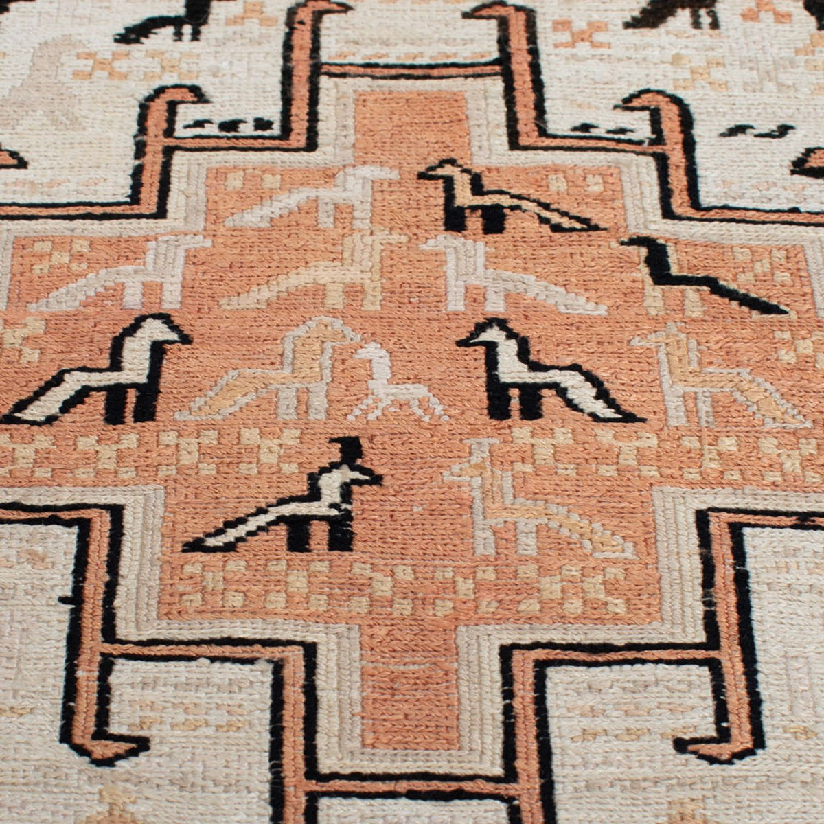 Dywan Kelim - Orientalny - 101 x 65 cm - beżowy