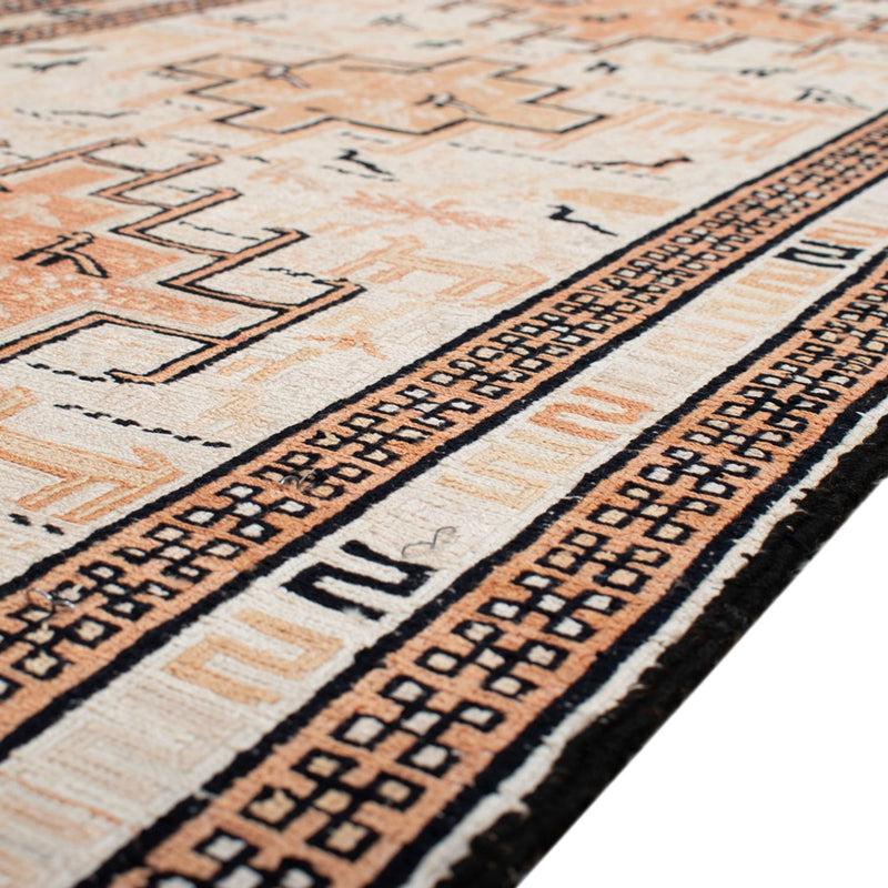 Dywan Kelim - Orientalny - 101 x 65 cm - beżowy