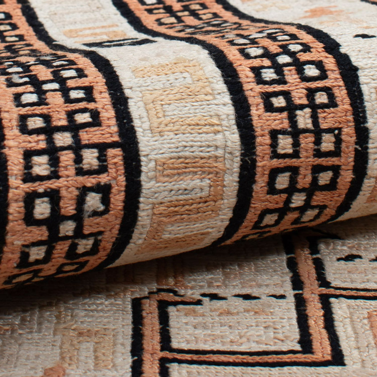 Dywan Kelim - Orientalny - 101 x 65 cm - beżowy