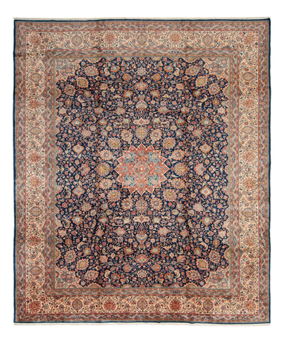 Sarouk Dywan 348x430cm - Dywan perski - ciemnoniebieski