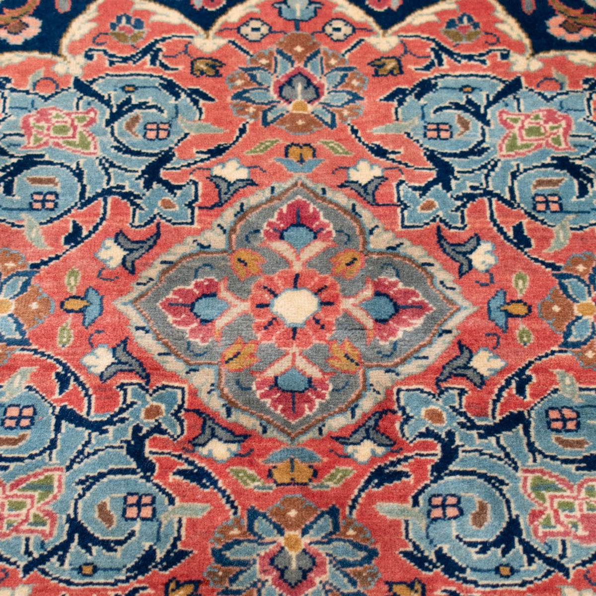 Dywan perski - Klasyczny - 430 x 348 cm - ciemnoniebieski