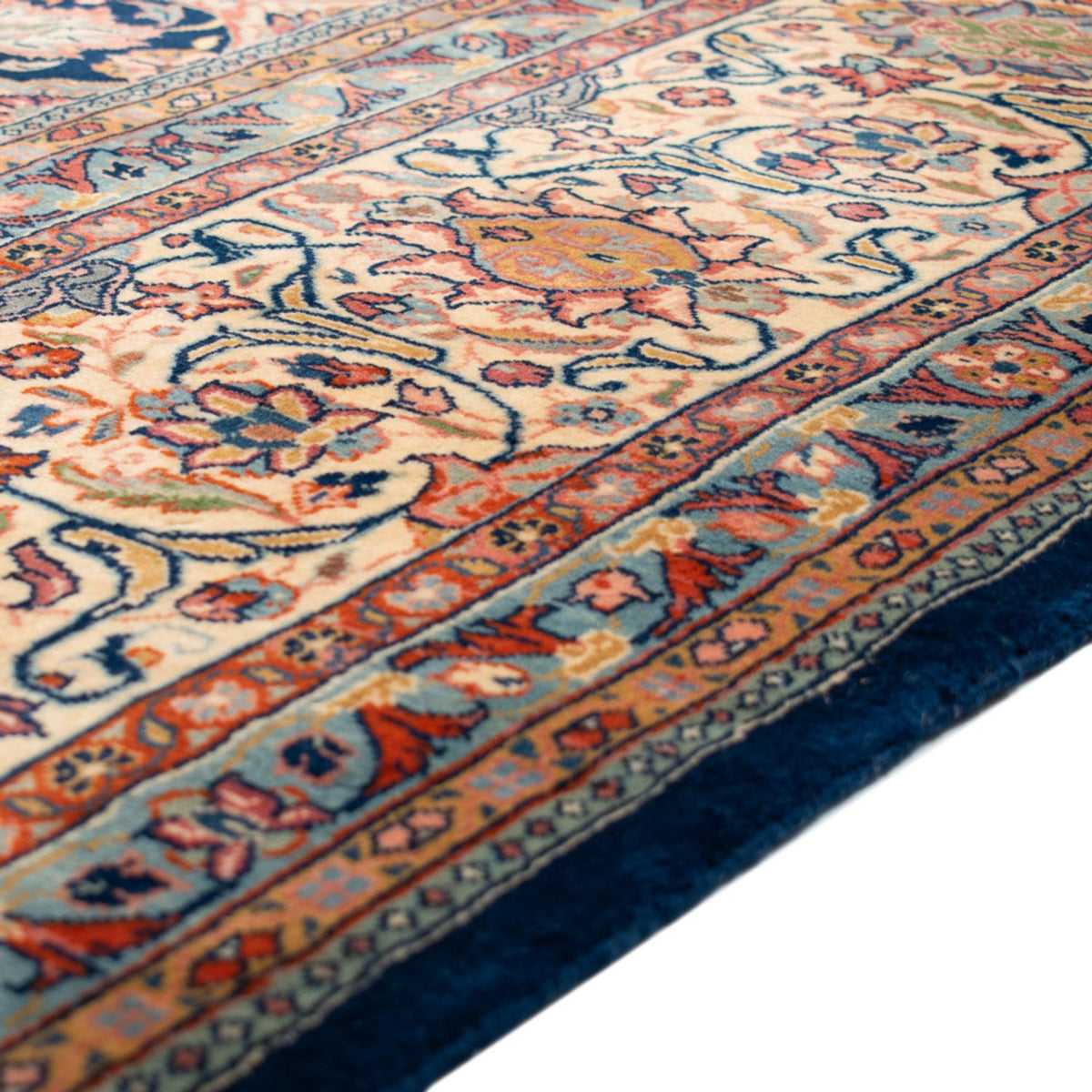 Dywan perski - Klasyczny - 430 x 348 cm - ciemnoniebieski