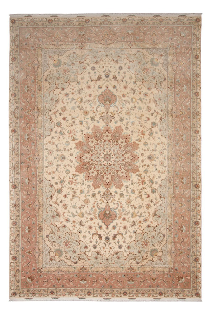 Dywan perski - Tabriz - Premium - 600 x 394 cm - beżowy