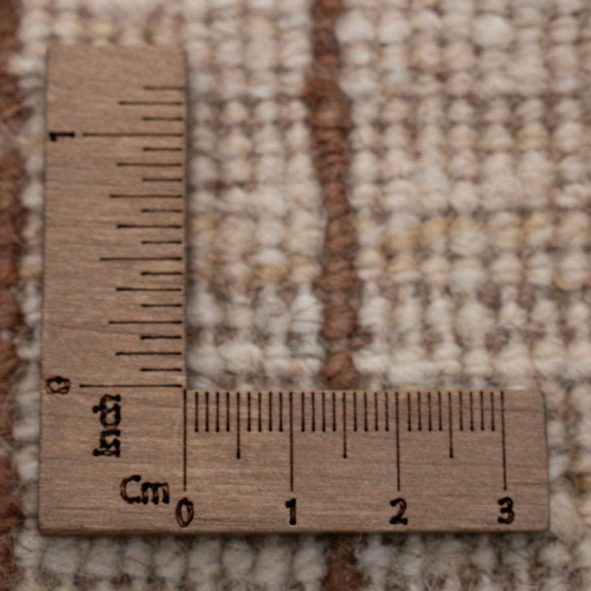 Dywan Gabbeh - perski - 142 x 73 cm - beżowy