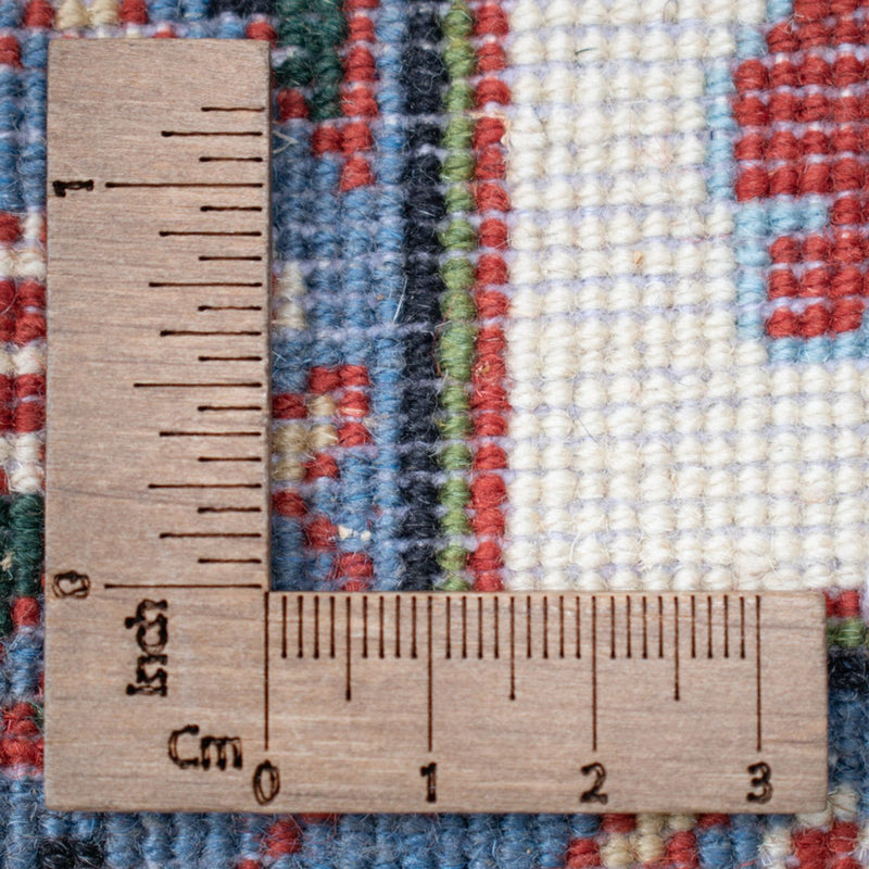 Dywan perski - Klasyczny kwadratowy  - 388 x 388 cm - ciemnoniebieski