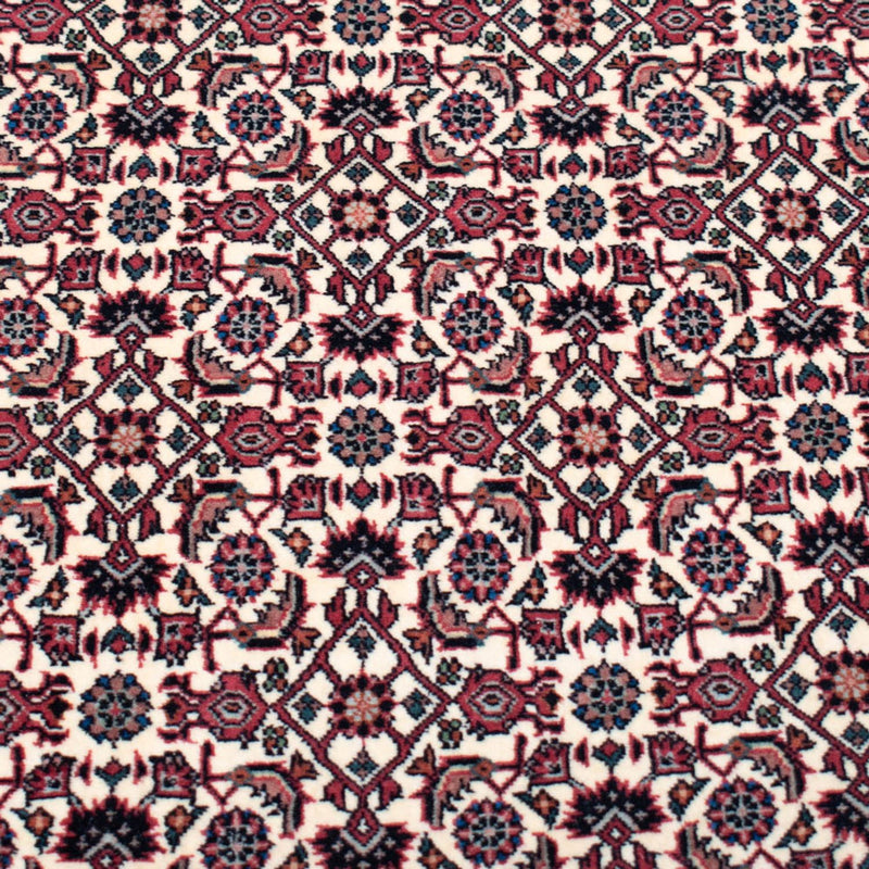 Perski dywan - Bijar - Royal kwadratowy  - 366 x 348 cm - beżowy