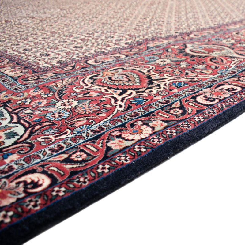 Perski dywan - Bijar - Royal kwadratowy  - 366 x 348 cm - beżowy