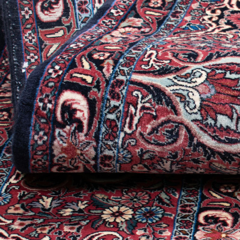 Perski dywan - Bijar - Royal kwadratowy  - 366 x 348 cm - beżowy