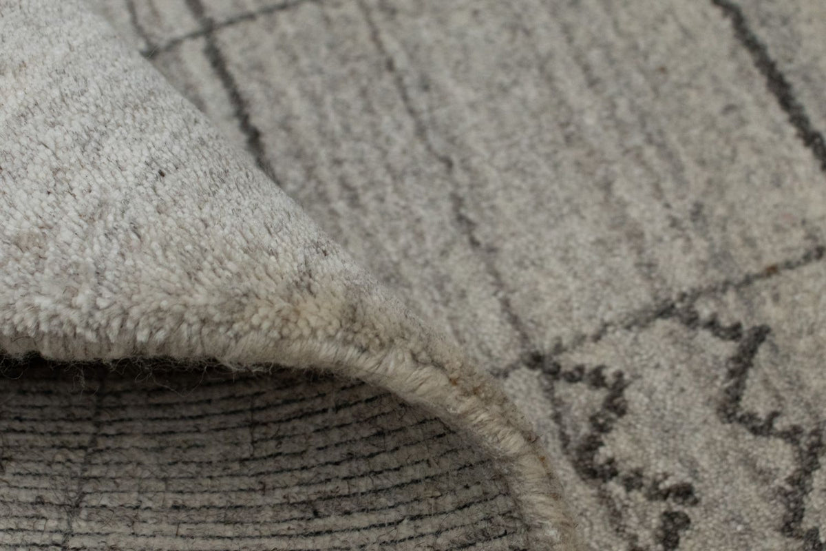 Dywan Vintage - 90 x 60 cm - srebrny