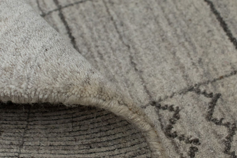 Dywan Vintage - 90 x 60 cm - srebrny