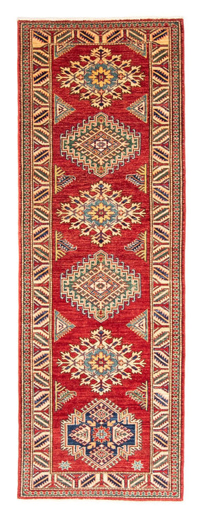 Biegacz Dywan Ziegler - Kazak - 232 x 78 cm - czerwony