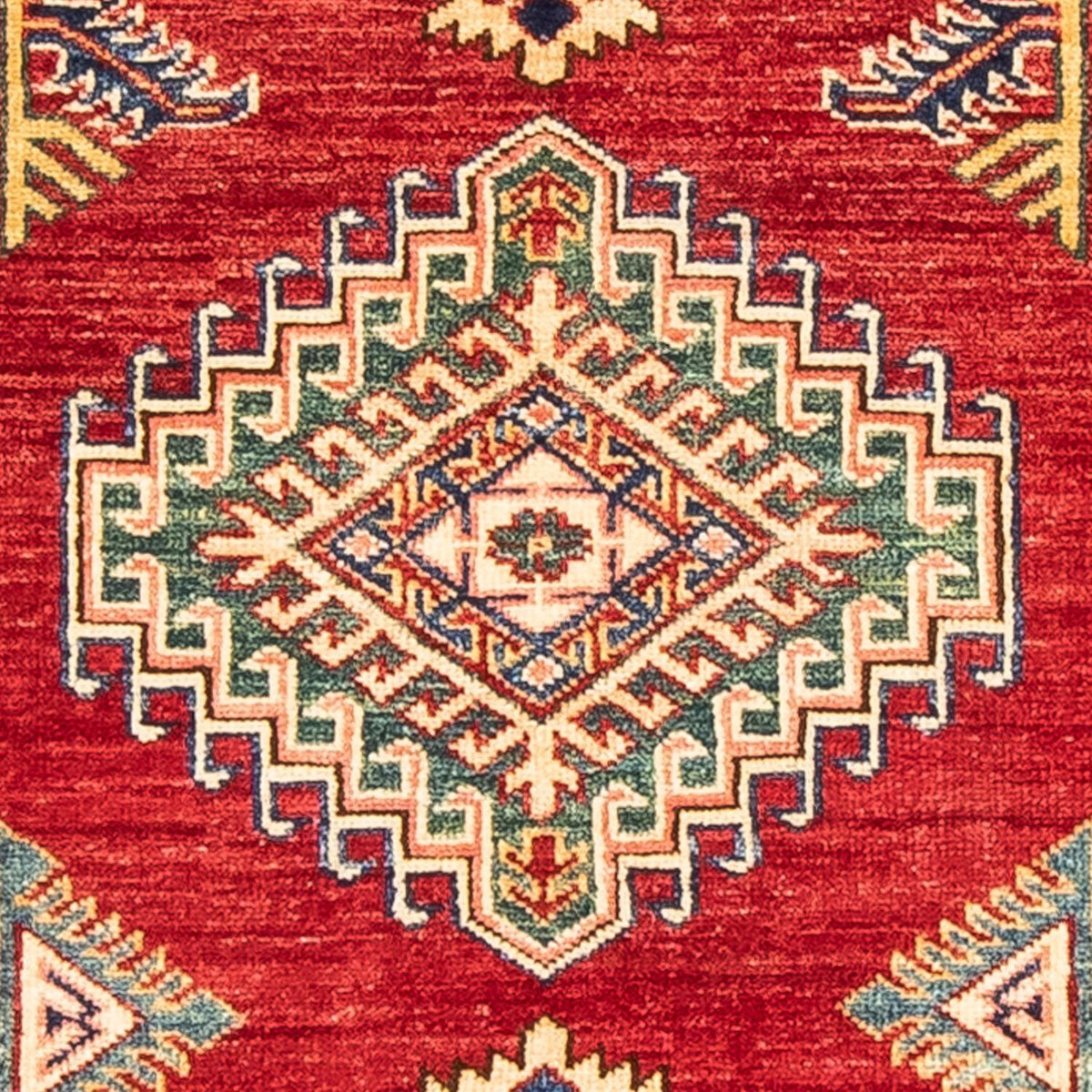 Biegacz Dywan Ziegler - Kazak - 232 x 78 cm - czerwony