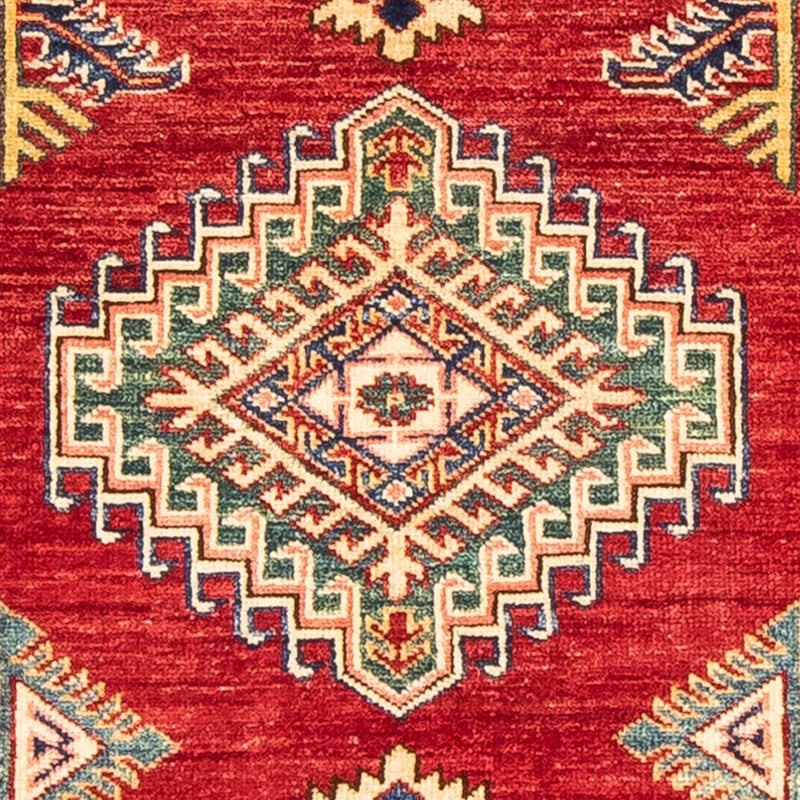 Biegacz Dywan Ziegler - Kazak - 232 x 78 cm - czerwony