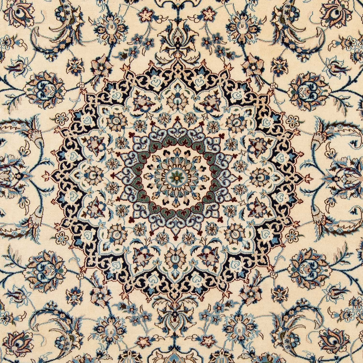 Dywan perski - Nain - 310 x 207 cm - beżowy