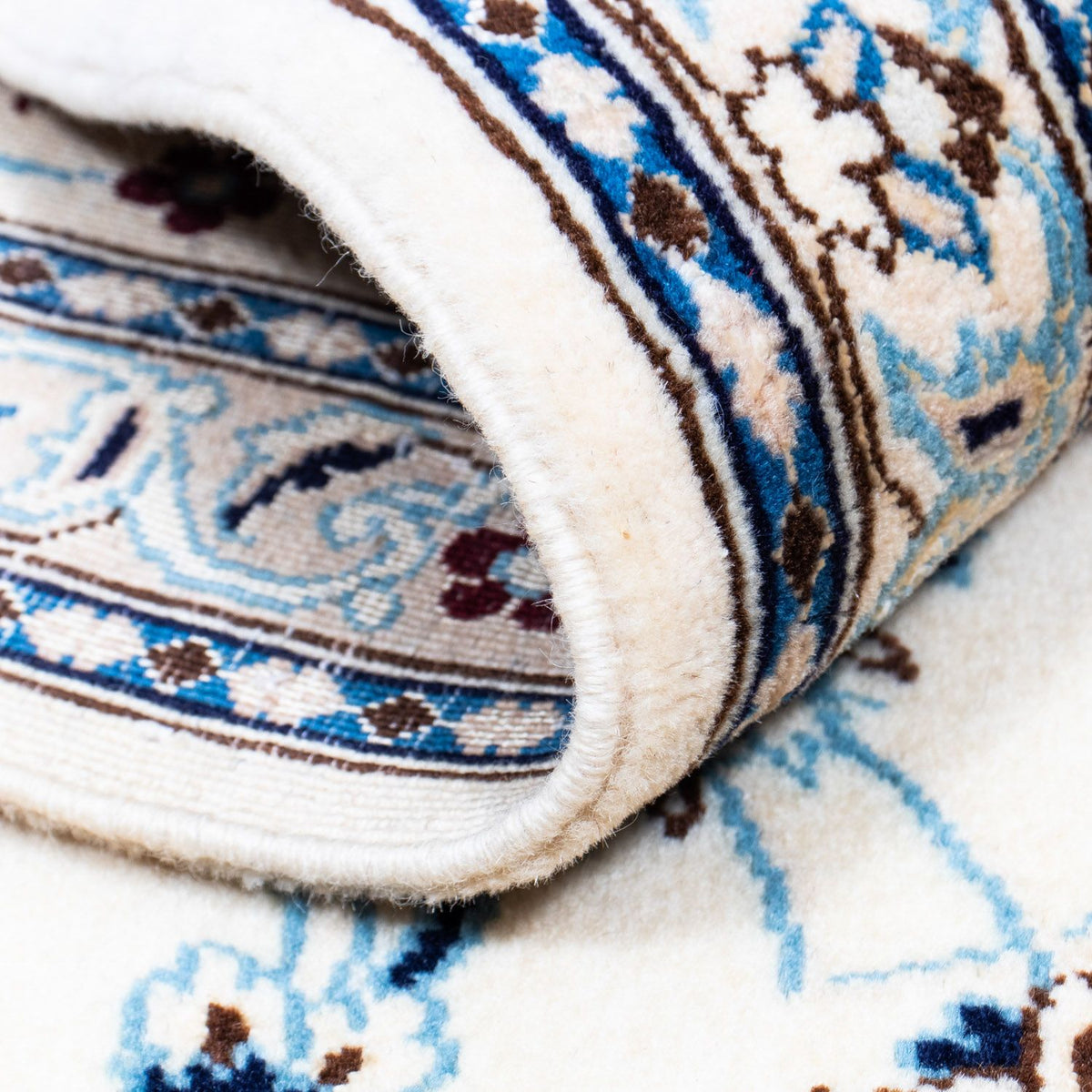 Dywan perski - Nain - 310 x 207 cm - beżowy