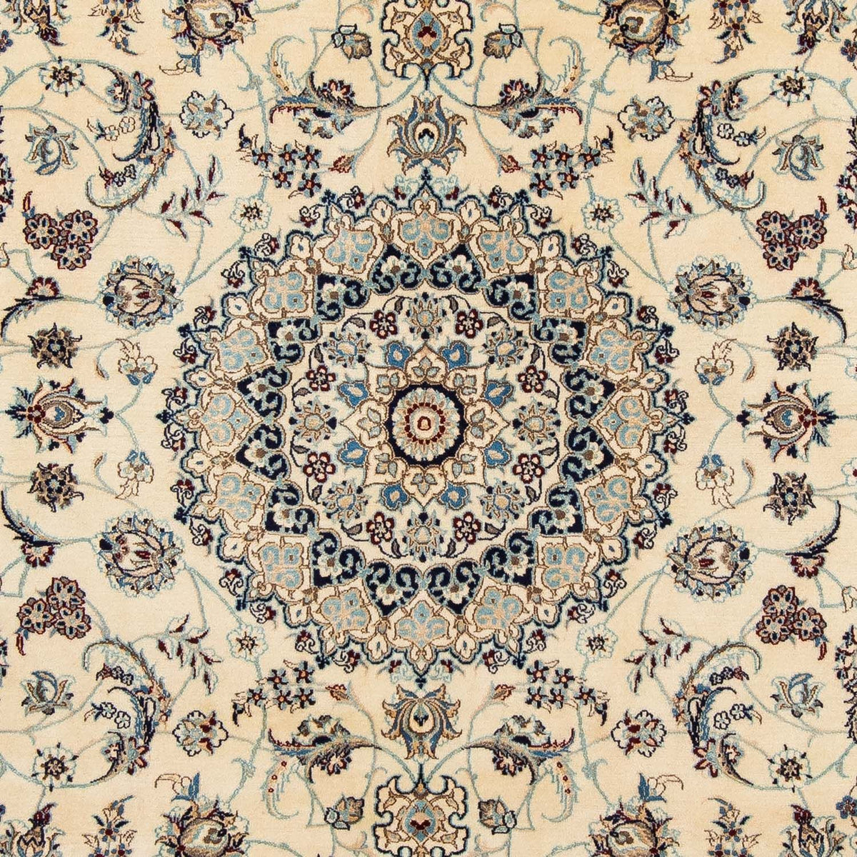 Dywan perski - Nain - 304 x 200 cm - beżowy