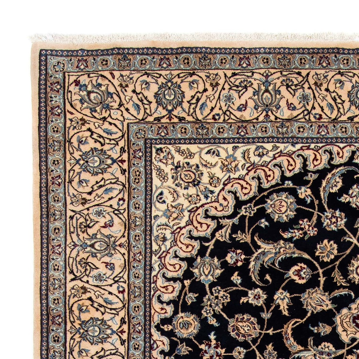 Dywan perski - Nain - 290 x 204 cm - czarny