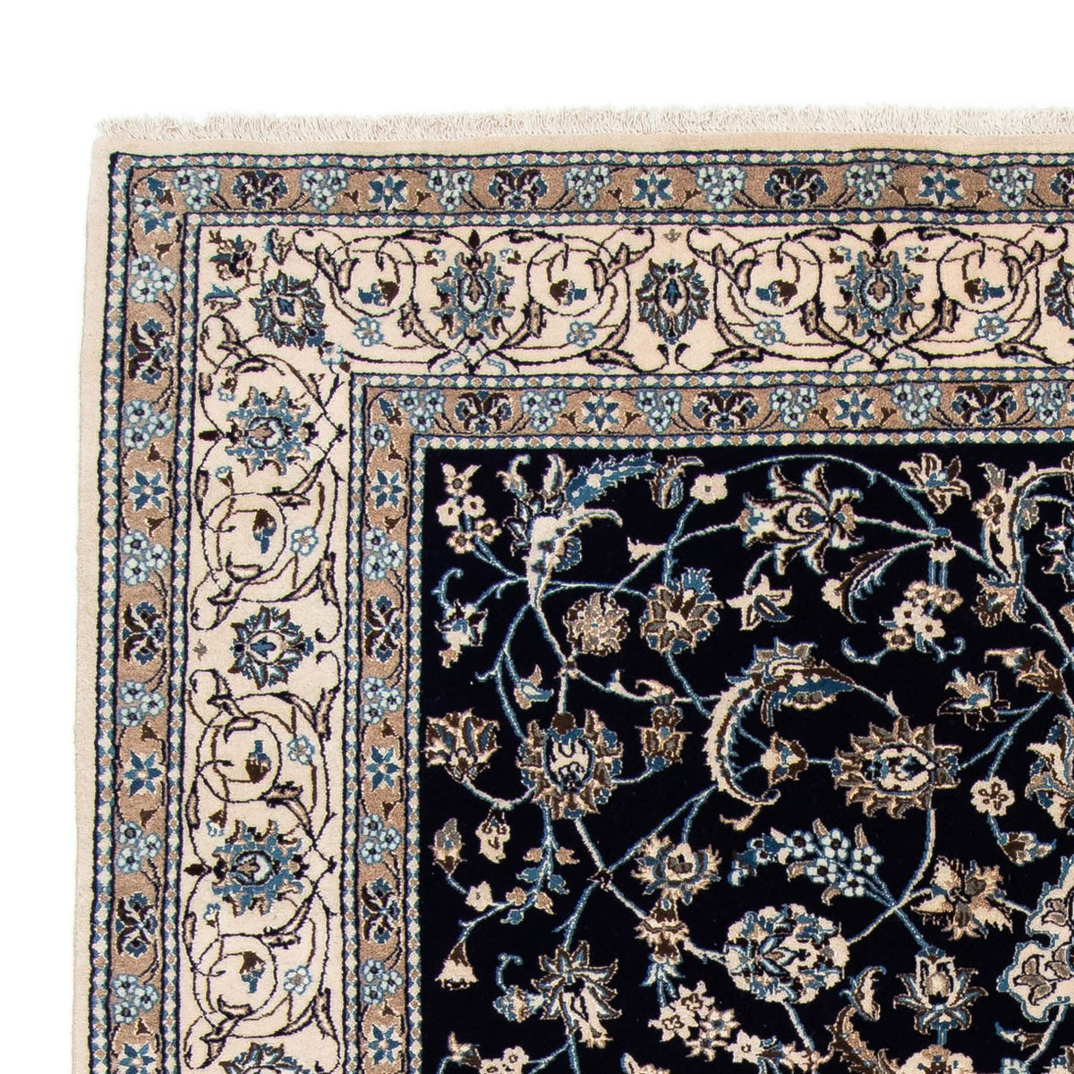 Dywan perski - Nain - 290 x 201 cm - czarny