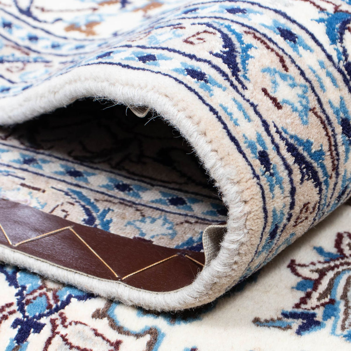 Dywan perski - Nain - 291 x 199 cm - beżowy