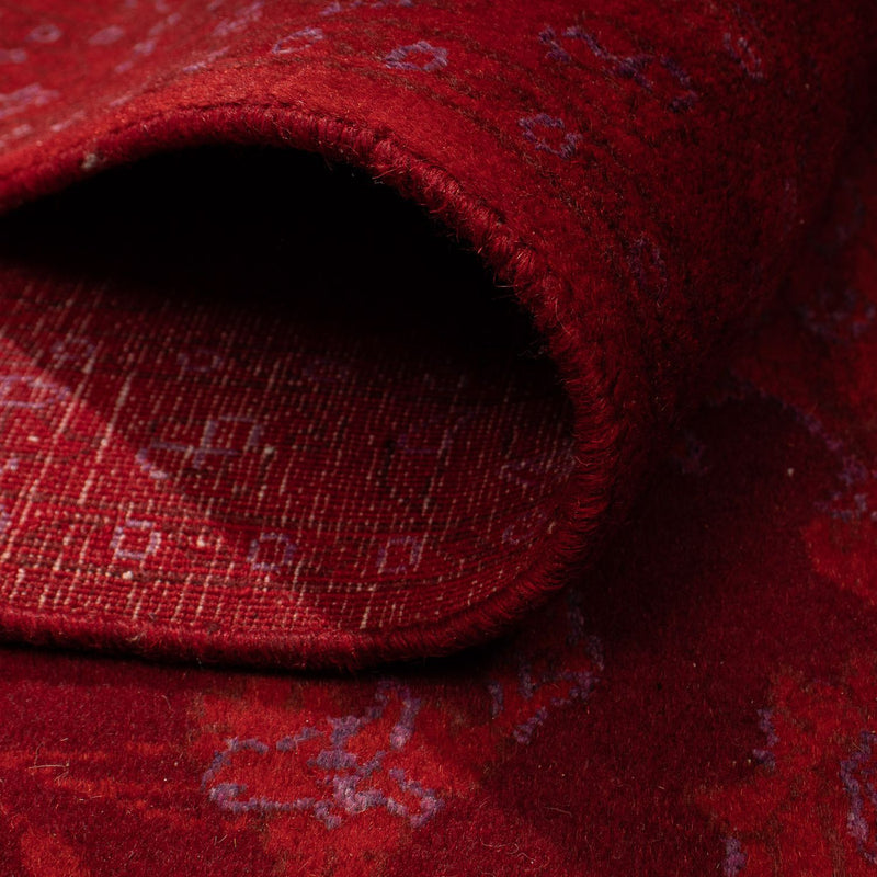 Dywan perski - Nain - 288 x 195 cm - ciemna czerwień