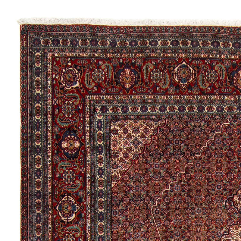 Dywan perski - Nain - 323 x 256 cm - ciemna czerwień