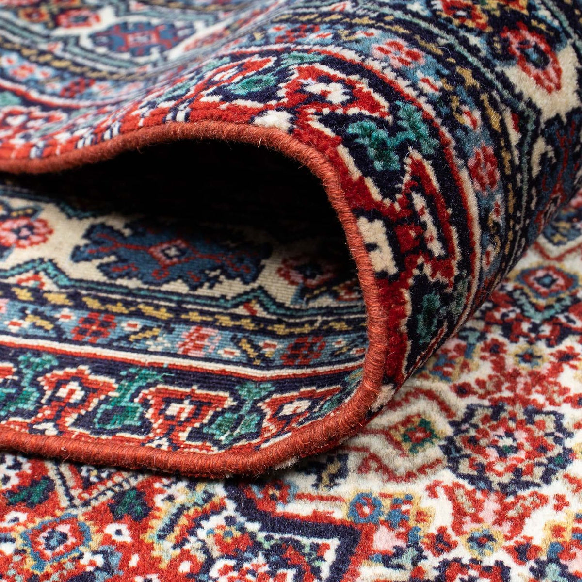 Dywan perski - Nain - 323 x 256 cm - ciemna czerwień