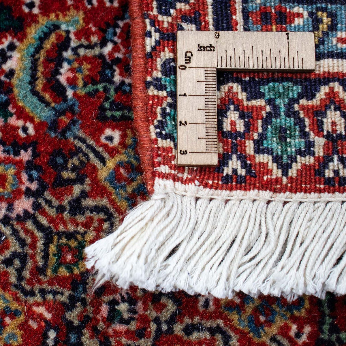 Dywan perski - Nain - 323 x 256 cm - ciemna czerwień