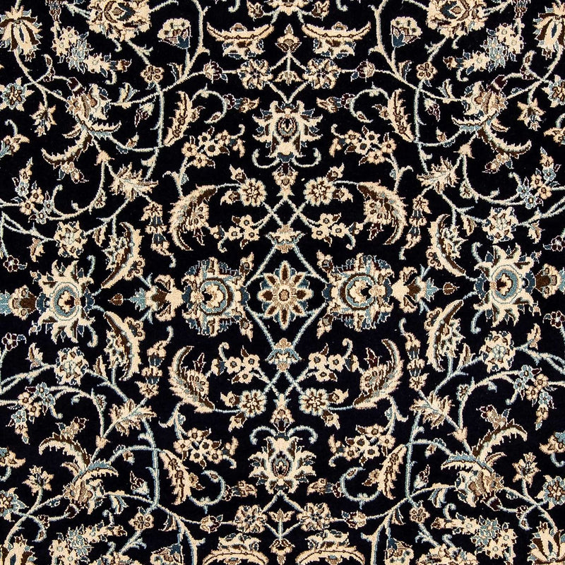 Dywan perski - Nain - 280 x 199 cm - ciemnoniebieski