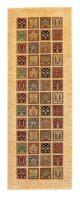 Biegacz Perski dywan - Nomadyczny - 360 x 129 cm - beżowy