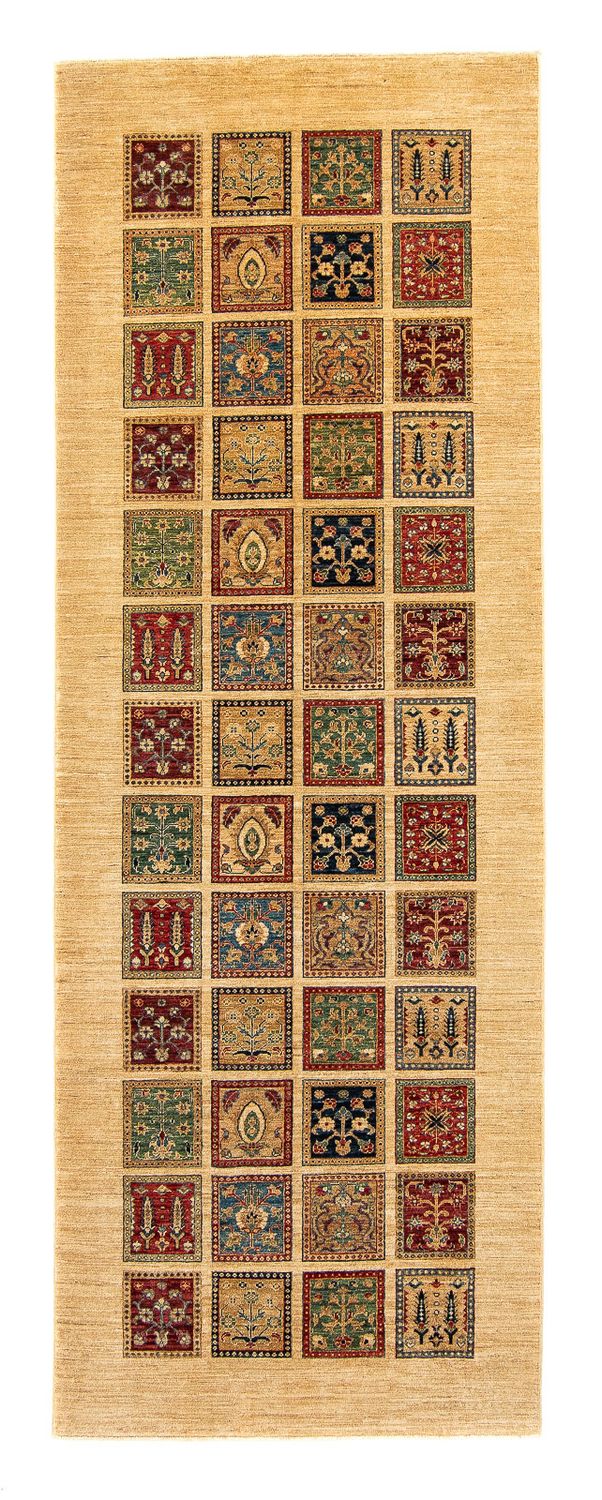 Biegacz Perski dywan - Nomadyczny - 360 x 129 cm - beżowy