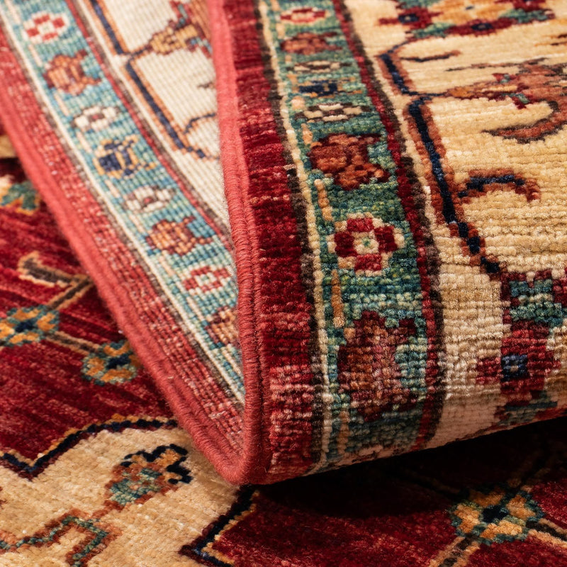 Biegacz Dywan Zieglera - 297 x 80 cm - ciemna czerwień