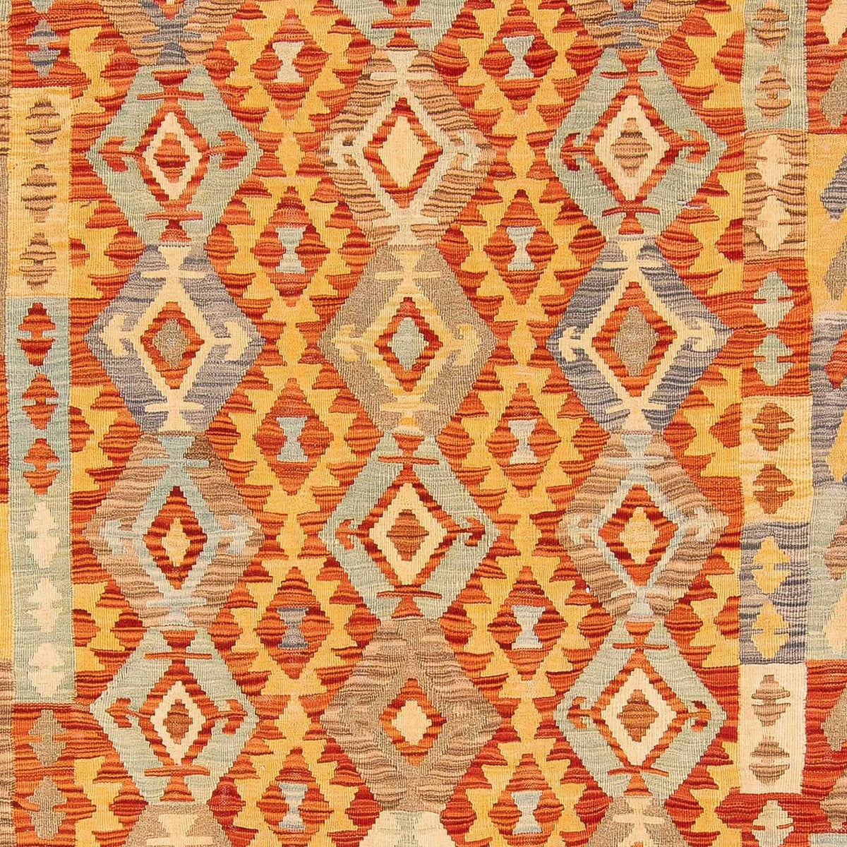 Dywan Kelim - Splash - 311 x 210 cm - wielokolorowy