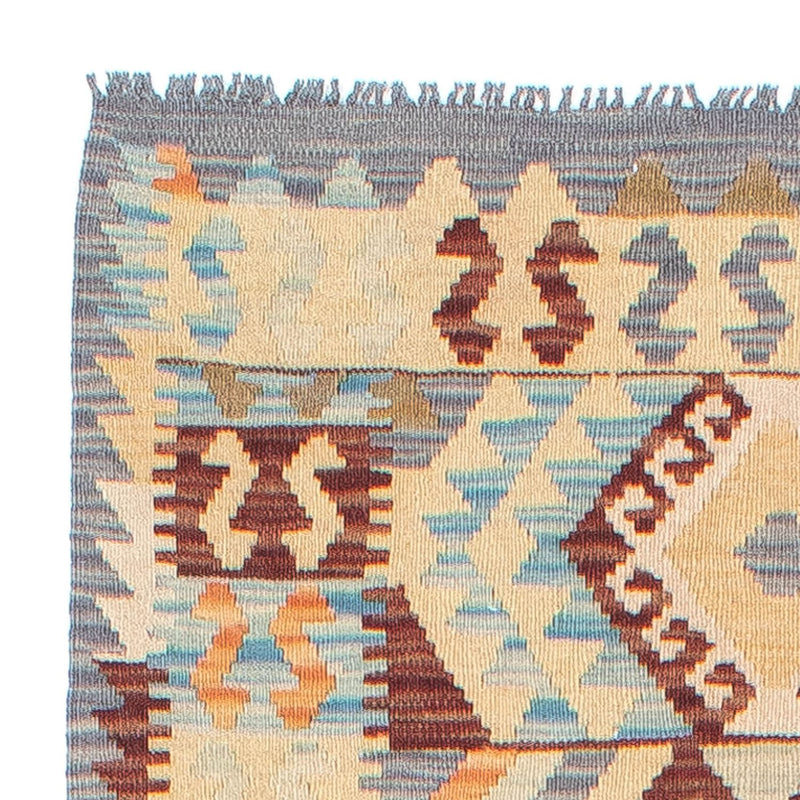 Biegacz Dywan Kelim - Splash - 293 x 83 cm - wielokolorowy