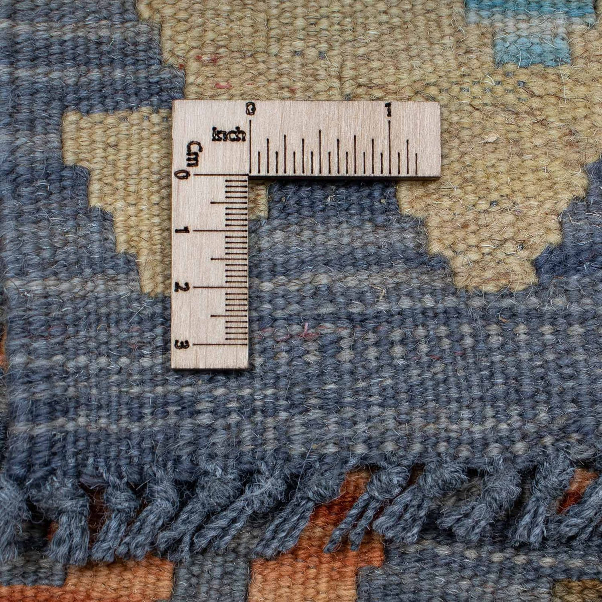 Biegacz Dywan Kelim - Splash - 293 x 83 cm - wielokolorowy