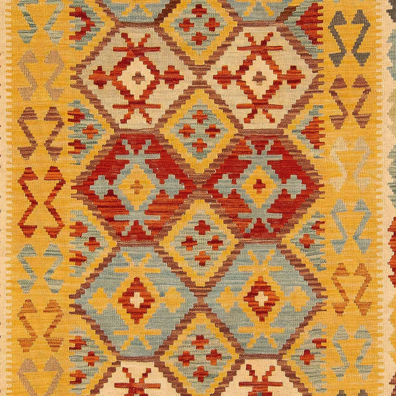 Dywan Kelim - Splash - 296 x 200 cm - wielokolorowy