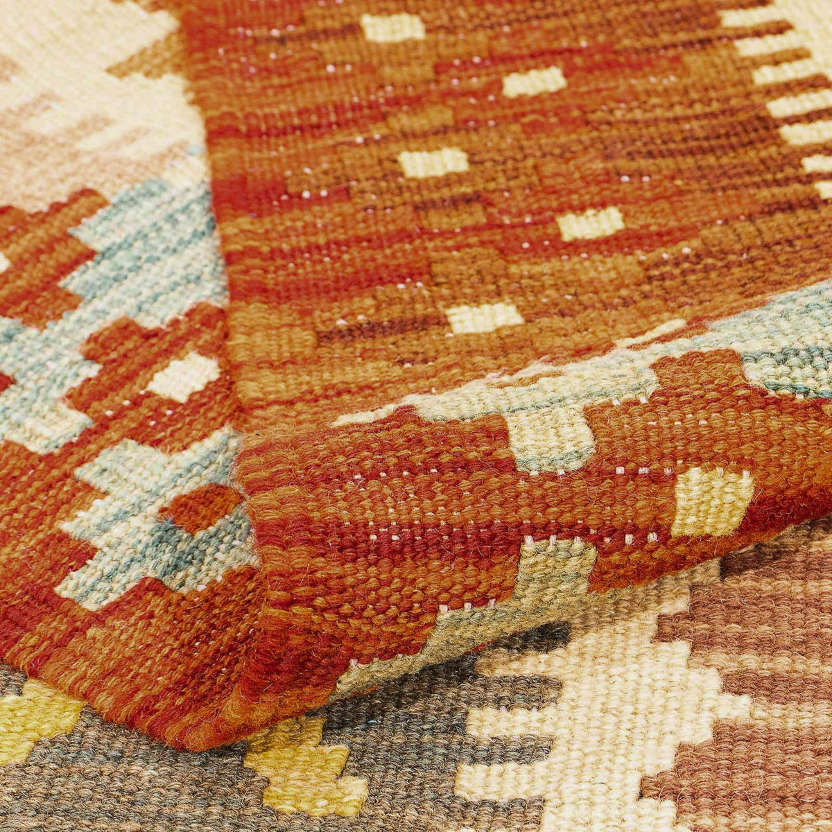 Dywan Kelim - Splash - 296 x 200 cm - wielokolorowy